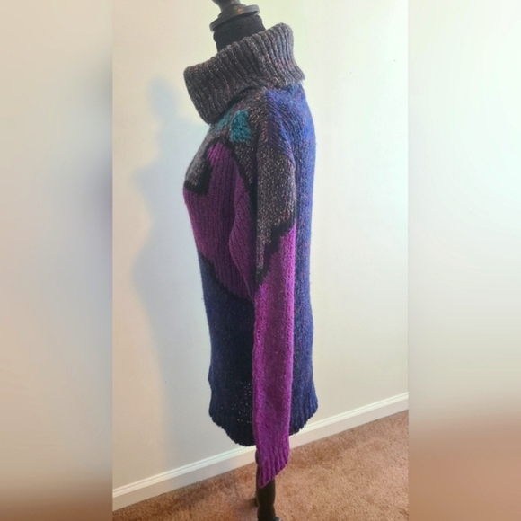 Long Rare Vintage Cassidy Sweater Size S - Picture 4 of 8